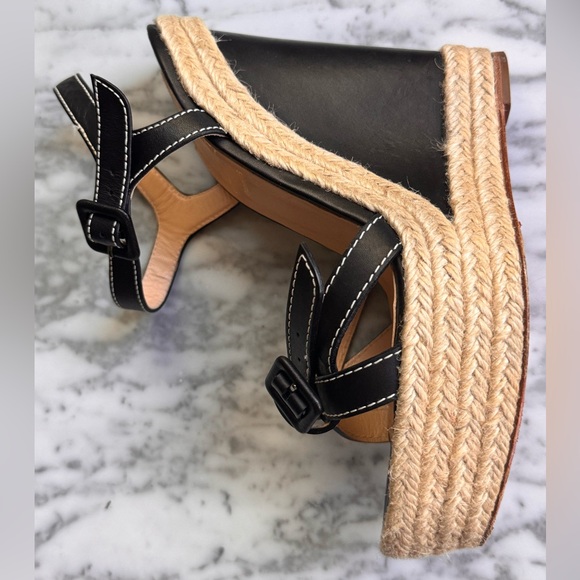 Christian Louboutin colorblock wedges size 38 - Picture 3 of 10